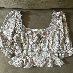 Astr the Label Corset Blouse